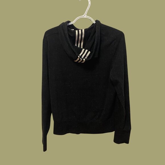 🔥 Adidas Black Full-Zip Hoodie with Drawstring Hood | Women’s Size (M) - Picture 4 of 8